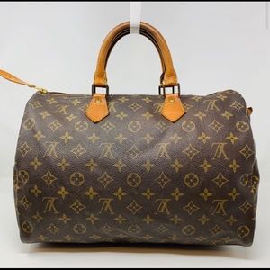 Authentic Louis Vuitton Speedy 35